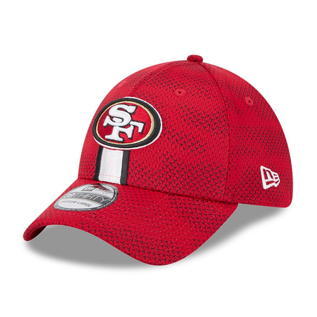 San Francisco 49ers New Era 2024 Sideline 39THIRTY Flex Hat - Scarlet Hats