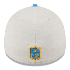 Los Angeles Chargers New Era 2024 Sideline Historic 39THIRTY Flex Hat - Stone/Blue Hats