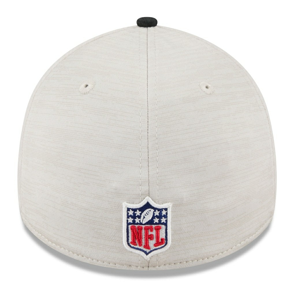 New Orleans Saints New Era 2024 Sideline Historic 39THIRTY Flex Hat - Stone/Black Hats