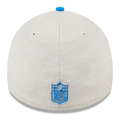 Detroit Lions New Era 2024 Sideline Historic 39THIRTY Flex Hat - Stone/Blue Hats
