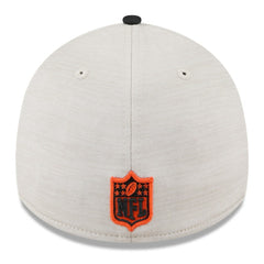 Cincinnati Bengals New Era 2024 Sideline Historic 39THIRTY Flex Hat - Stone/Black Hats