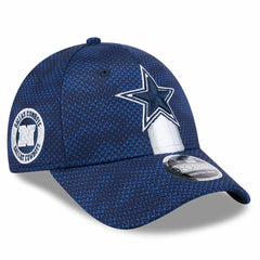 Dallas Cowboys New Era 2024 Sideline 9FORTY Stretch-Snap Hat - Navy Hats