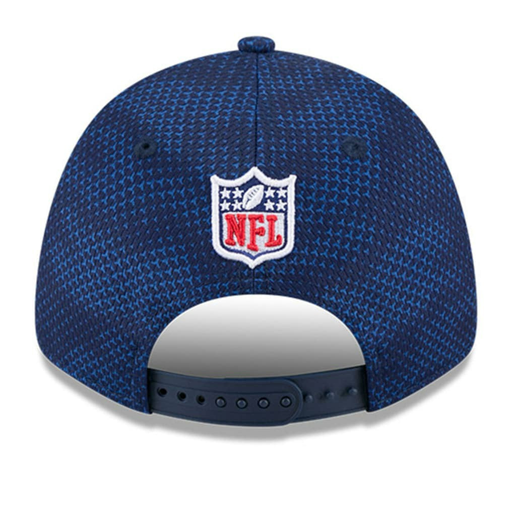 Dallas Cowboys New Era 2024 Sideline 9FORTY Stretch-Snap Hat - Navy Hats