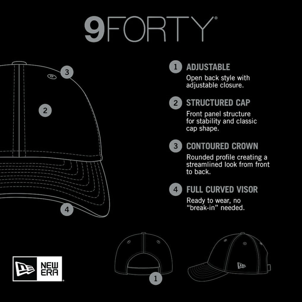 Cincinnati Bengals New Era 2024 Sideline 9FORTY Stretch-Snap Hat - Black Hats