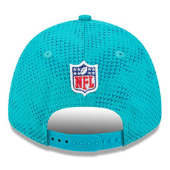 Miami Dolphins New Era 2024 Sideline 9FORTY Stretch-Snap Hat - Aqua Hats