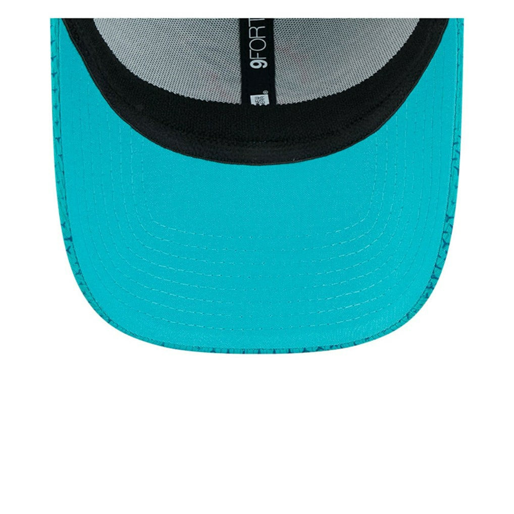 Miami Dolphins New Era 2024 Sideline 9FORTY Stretch-Snap Hat - Aqua Hats