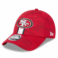 San Francisco 49ers New Era 2024 Sideline 9FORTY Stretch-Snap Hat - Scarlet Hats