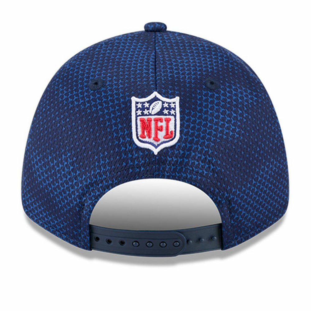 Tennessee Titans New Era 2024 Sideline 9FORTY Stretch-Snap Hat - Navy Hats