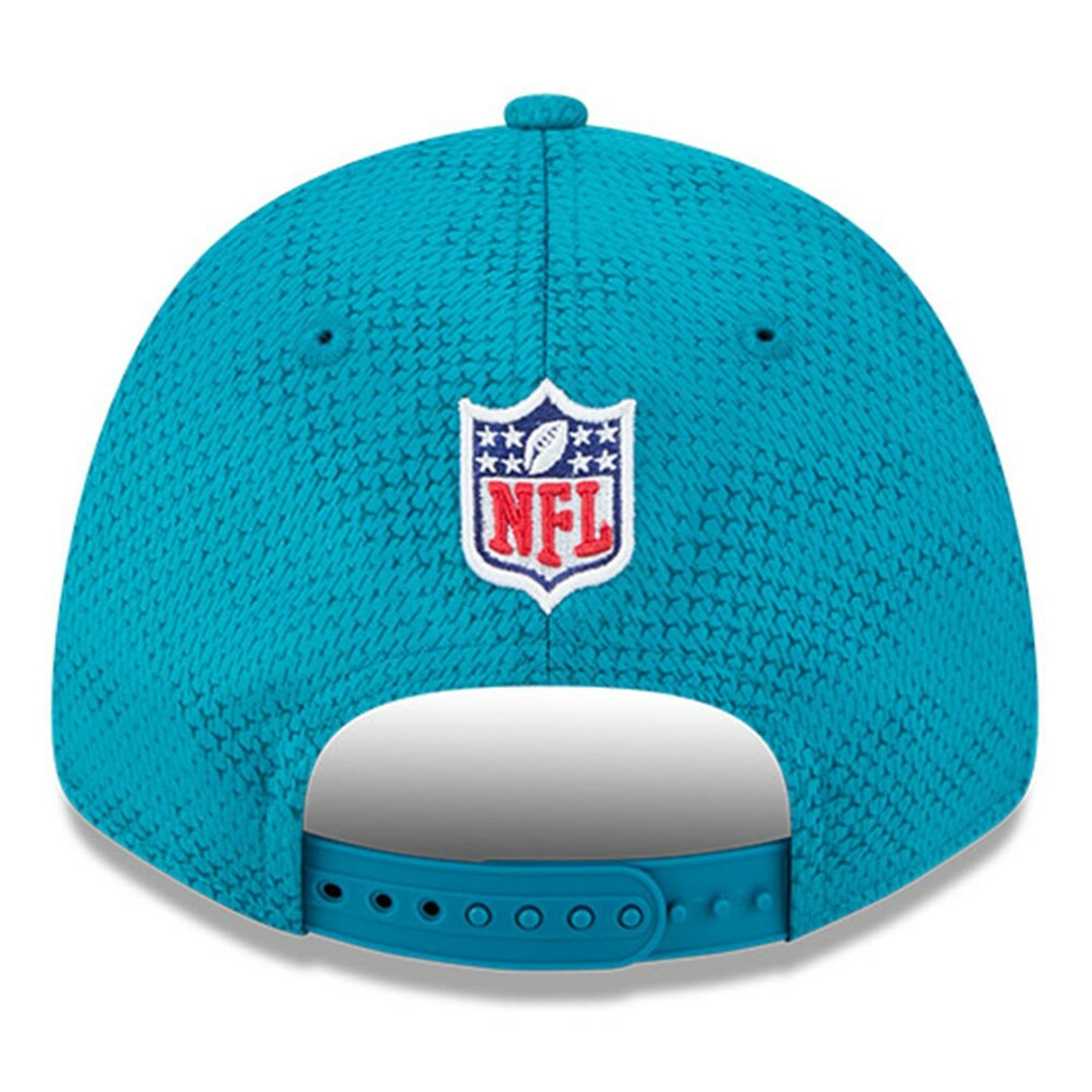 Jacksonville Jaguars New Era 2024 Sideline 9FORTY Stretch-Snap Hat - Teal Hats