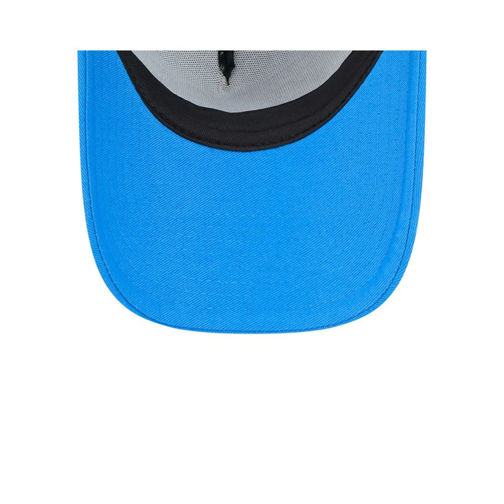 Los Angeles Chargers New Era 2024 Sideline Historic 9FORTY A-Frame Trucker Adjustable Hat - Stone/Powder Blue Hats