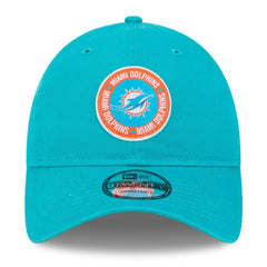 Miami Dolphins New Era 2024 Sideline 9TWENTY Adjustable Hat - Aqua Hats