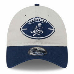 Dallas Cowboys New Era 2024 Sideline Historic 9TWENTY Adjustable Hat - Stone/Navy Hats