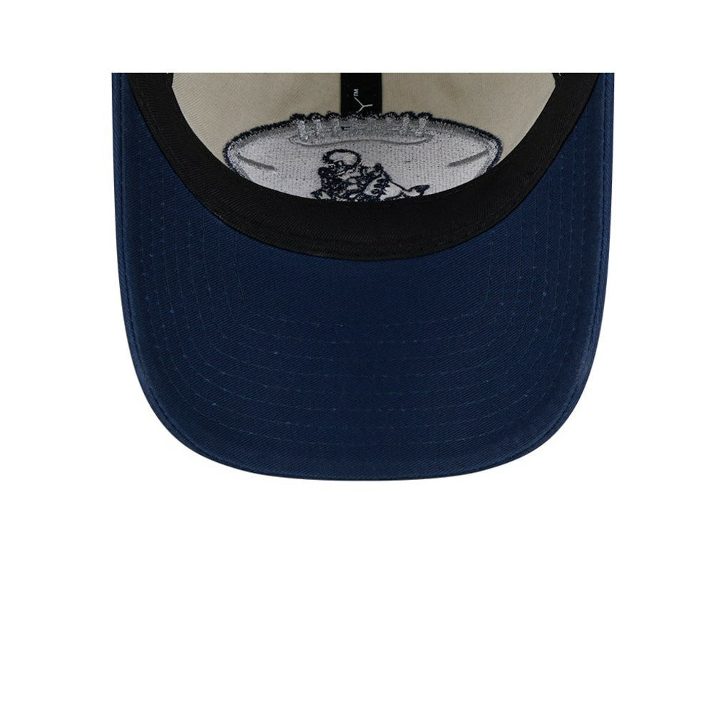 Dallas Cowboys New Era 2024 Sideline Historic 9TWENTY Adjustable Hat - Stone/Navy Hats