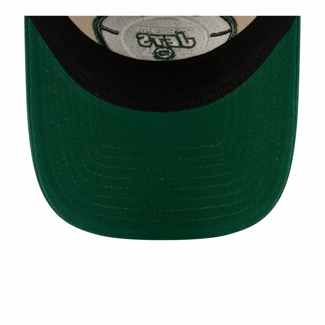 New York Jets New Era 2024 Sideline Historic 9TWENTY Adjustable Hat - Stone/Green Hats