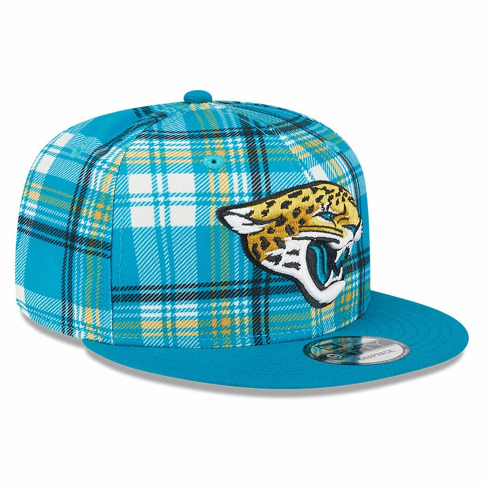 Jacksonville Jaguars New Era Youth 2024 Sideline Statement 9FIFTY Snapback Hat - Teal Hats