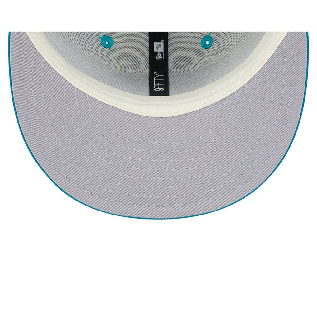 Jacksonville Jaguars New Era Youth 2024 Sideline Statement 9FIFTY Snapback Hat - Teal Hats