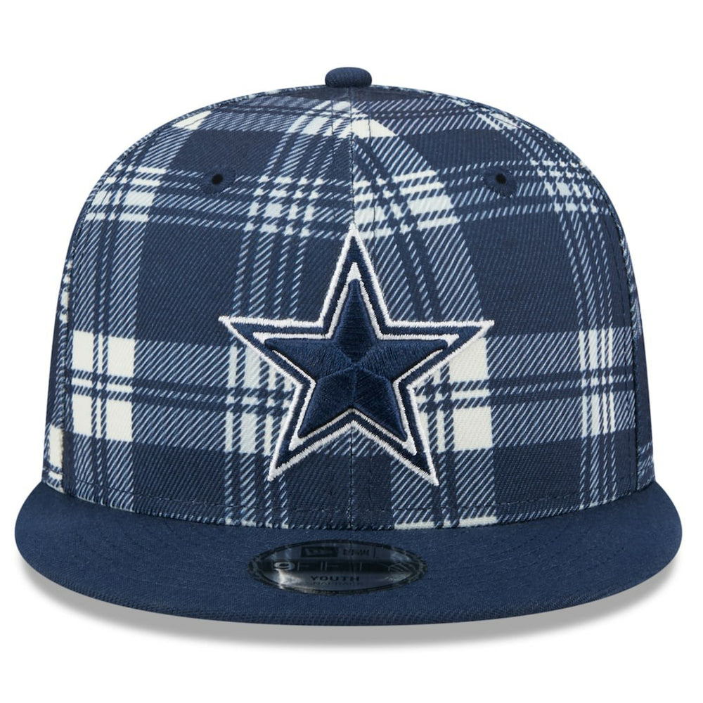 Dallas Cowboys New Era Youth 2024 Sideline Statement 9FIFTY Snapback Hat - Navy Hats