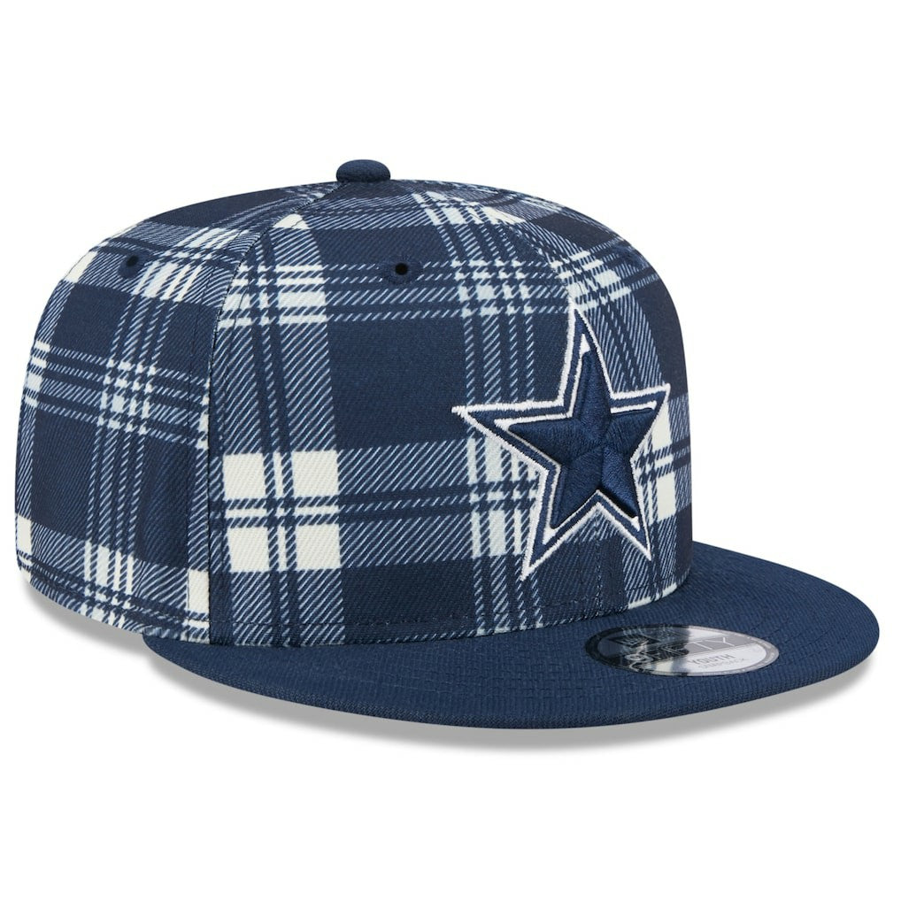 Dallas Cowboys New Era Youth 2024 Sideline Statement 9FIFTY Snapback Hat - Navy Hats