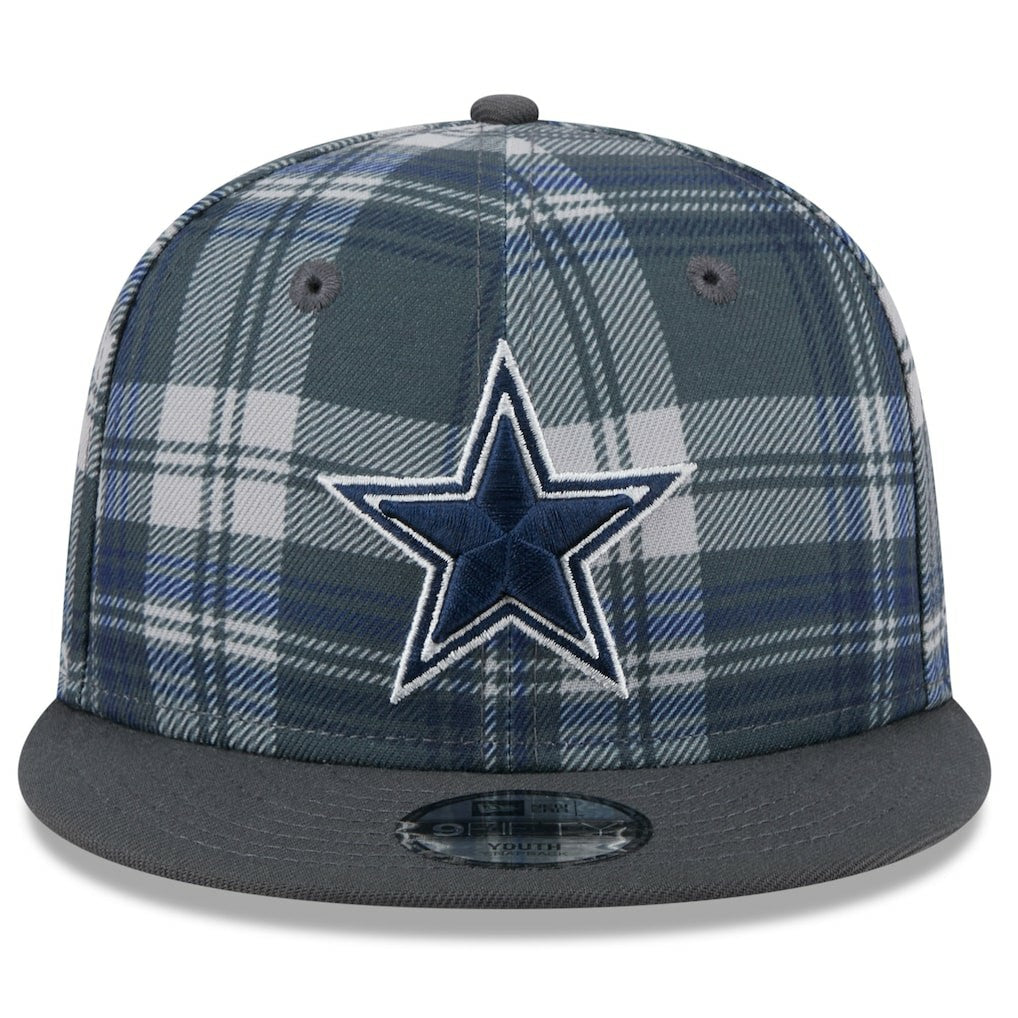Dallas Cowboys New Era Youth 2024 Sideline Statement 9FIFTY Snapback Hat - Navy Hats