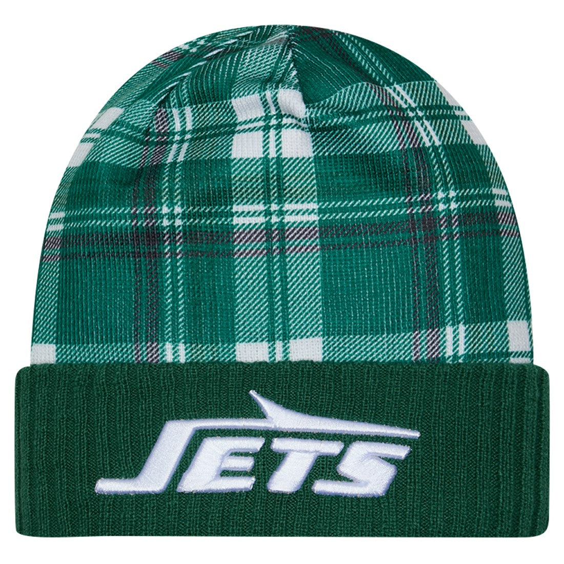 New York Jets New Era Sideline Statement Cuffed Knit Hat - Green Hats