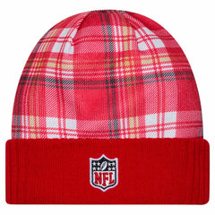 San Francisco 49ers New Era Sideline Statement Cuffed Knit Hat - Scarlet Hats