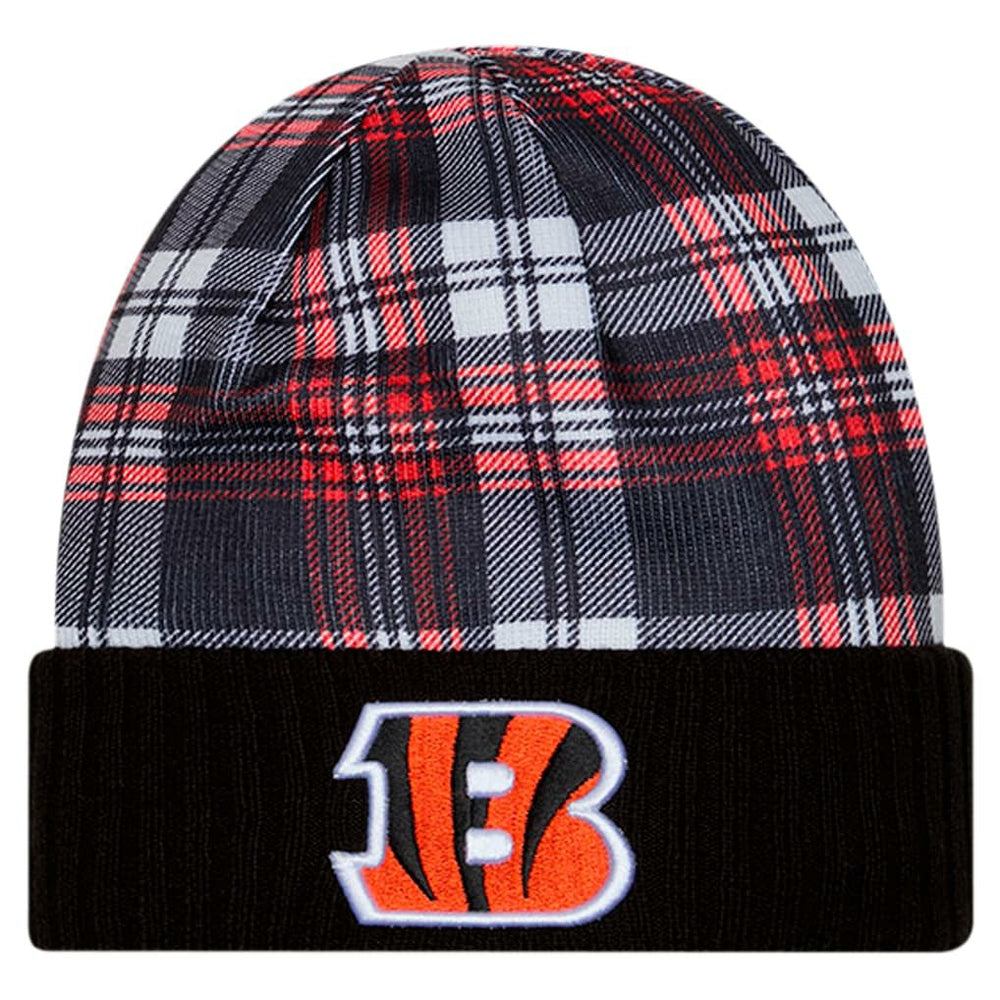 Cincinnati Bengals New Era Sideline Statement Cuffed Knit Hat - Black Hats