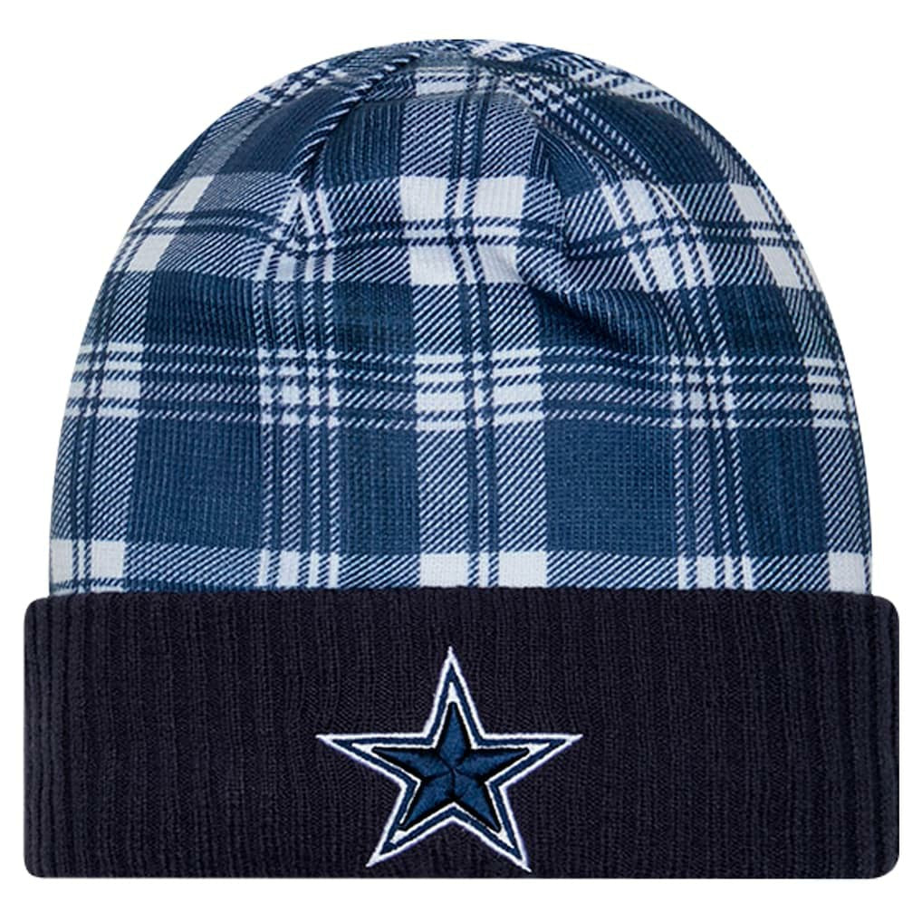 Dallas Cowboys New Era Sideline Statement Cuffed Knit Hat - Navy Hats