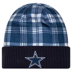 Dallas Cowboys New Era Sideline Statement Cuffed Knit Hat - Navy Hats