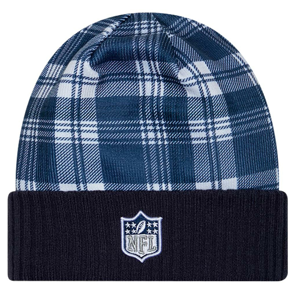 Dallas Cowboys New Era Sideline Statement Cuffed Knit Hat - Navy Hats