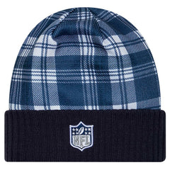 Dallas Cowboys New Era Sideline Statement Cuffed Knit Hat - Navy Hats