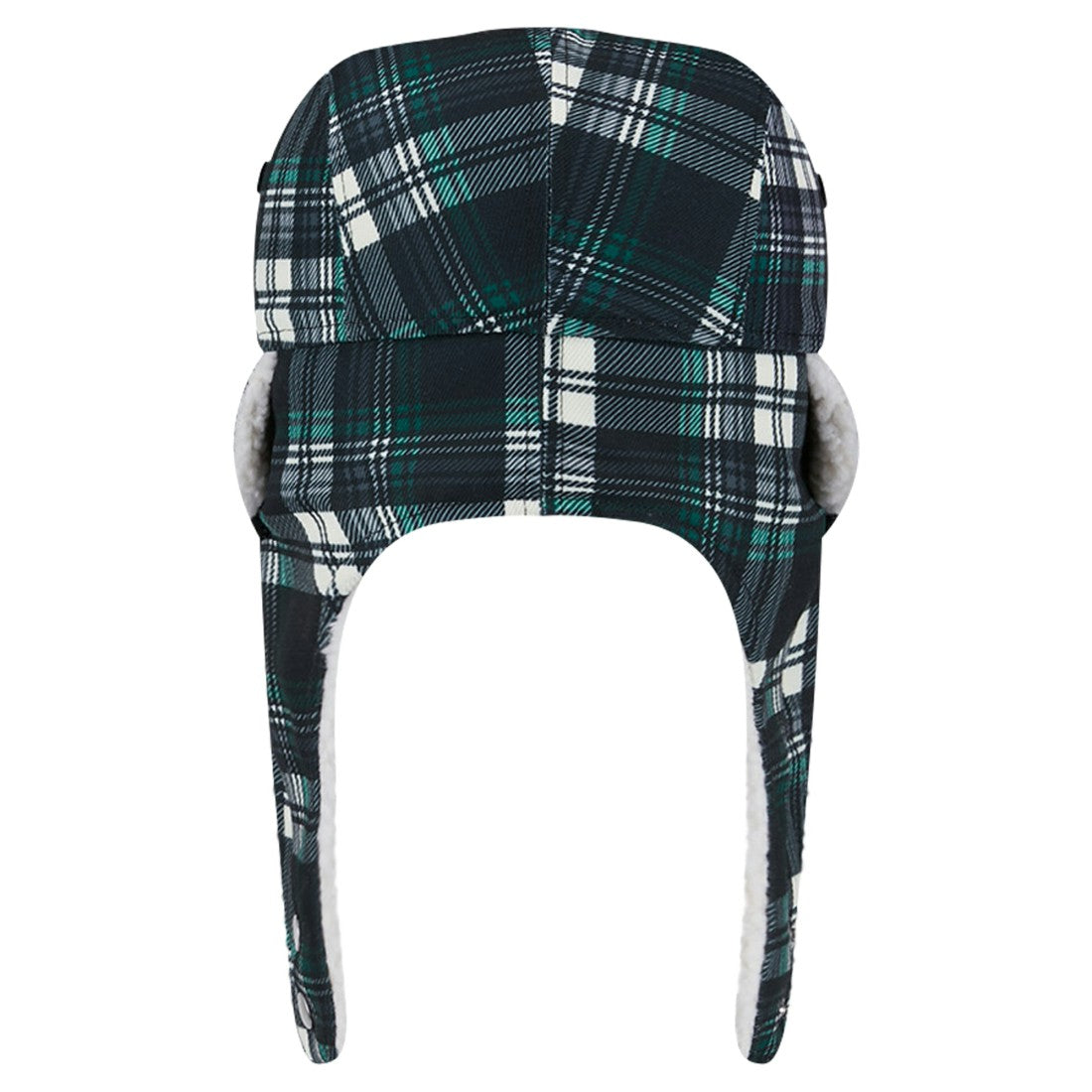 New York Jets New Era Sideline Plaid Sherpa Trapper Hat - Black Hats