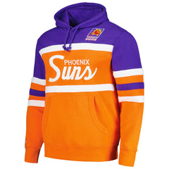 Phoenix Suns Head Coach Pullover Hoodie Orange/Purple - Mitchell & Ness outlet