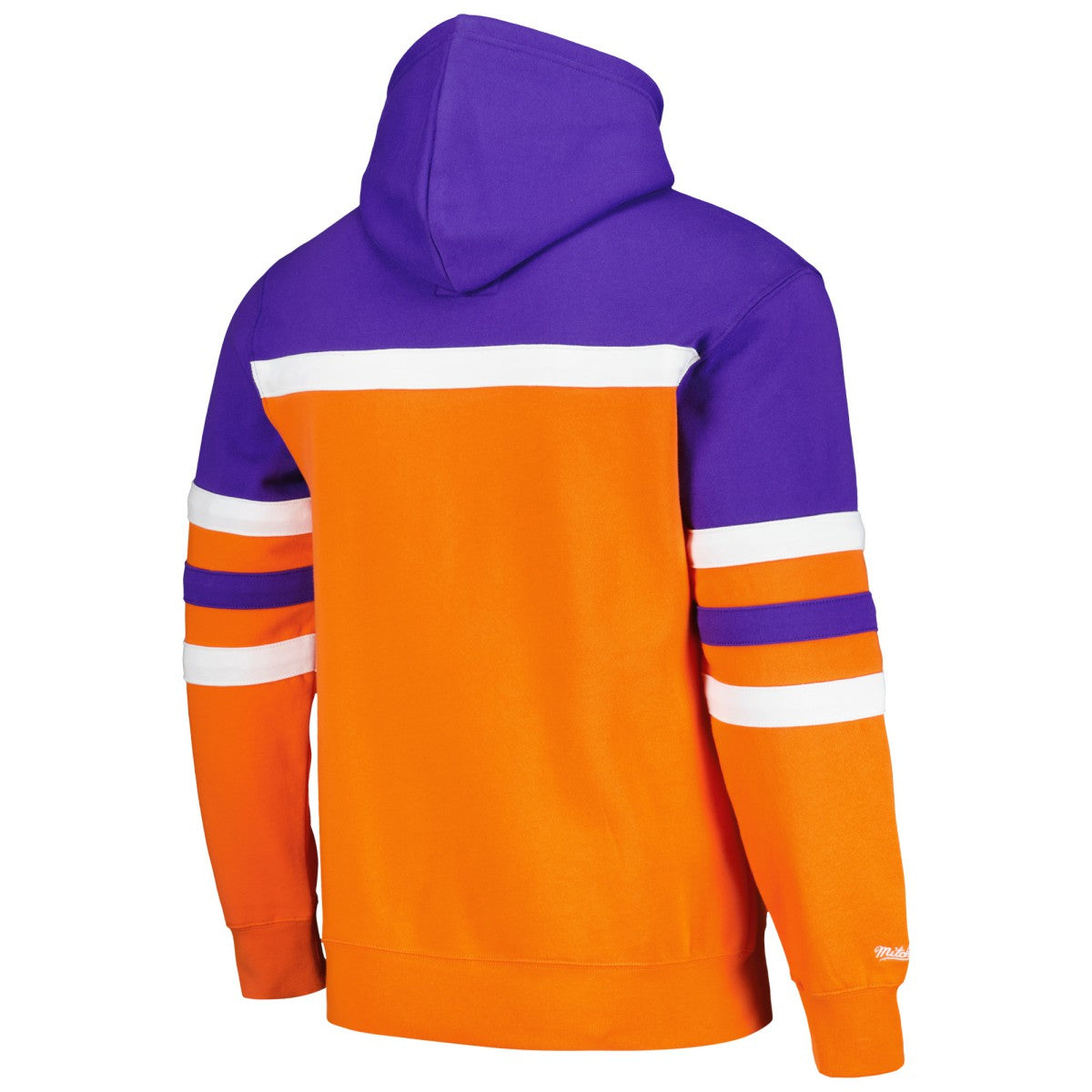 Phoenix Suns Head Coach Pullover Hoodie Orange/Purple - Mitchell & Ness outlet
