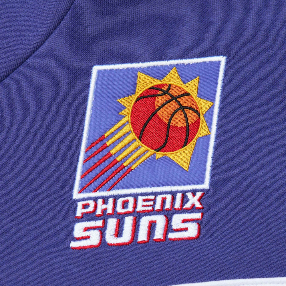 Phoenix Suns Head Coach Pullover Hoodie Orange/Purple - Mitchell & Ness outlet