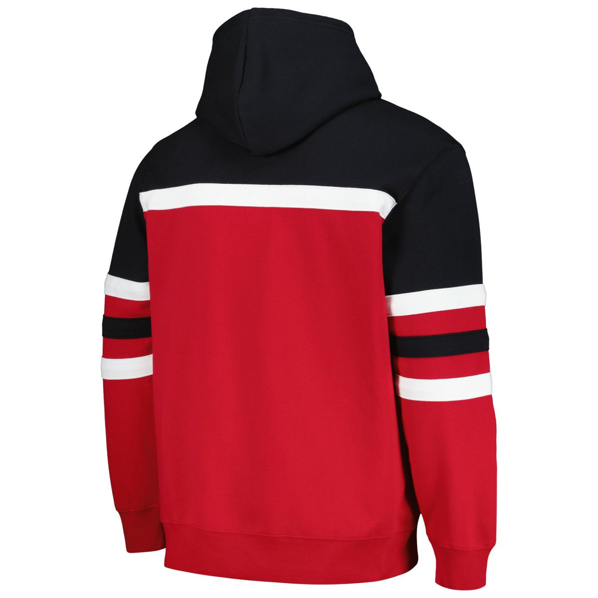 Portland Trail Blazers Head Coach Pullover Hoodie Red/Black - Mitchell & Ness
