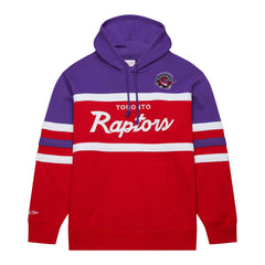 Toronto Raptors Head Coach Pullover Hoodie Red/Purple - Mitchell & Ness