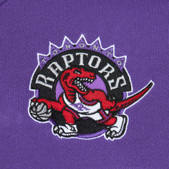 Toronto Raptors Head Coach Pullover Hoodie Red/Purple - Mitchell & Ness