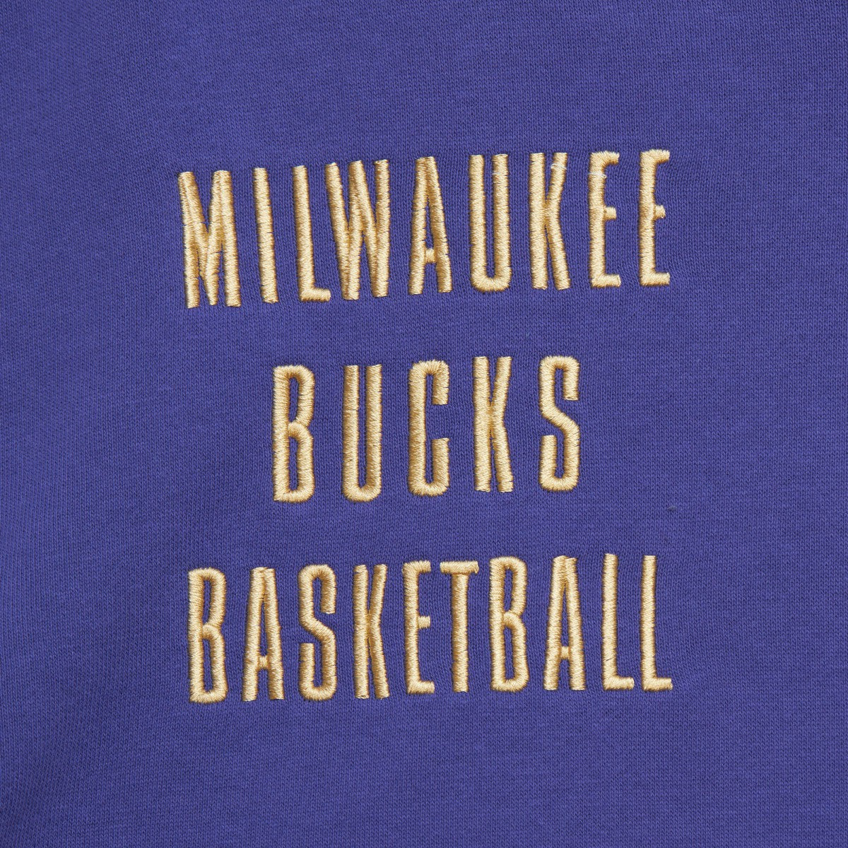 Milwaukee Bucks Team OG 2.0 Vintage Logo Fleece Pullover Hoodie Purple - Mitchell & Ness