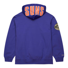 Phoenix Suns Team OG 2.0 Vintage Logo Fleece Pullover Hoodie Purple - Mitchell & Ness