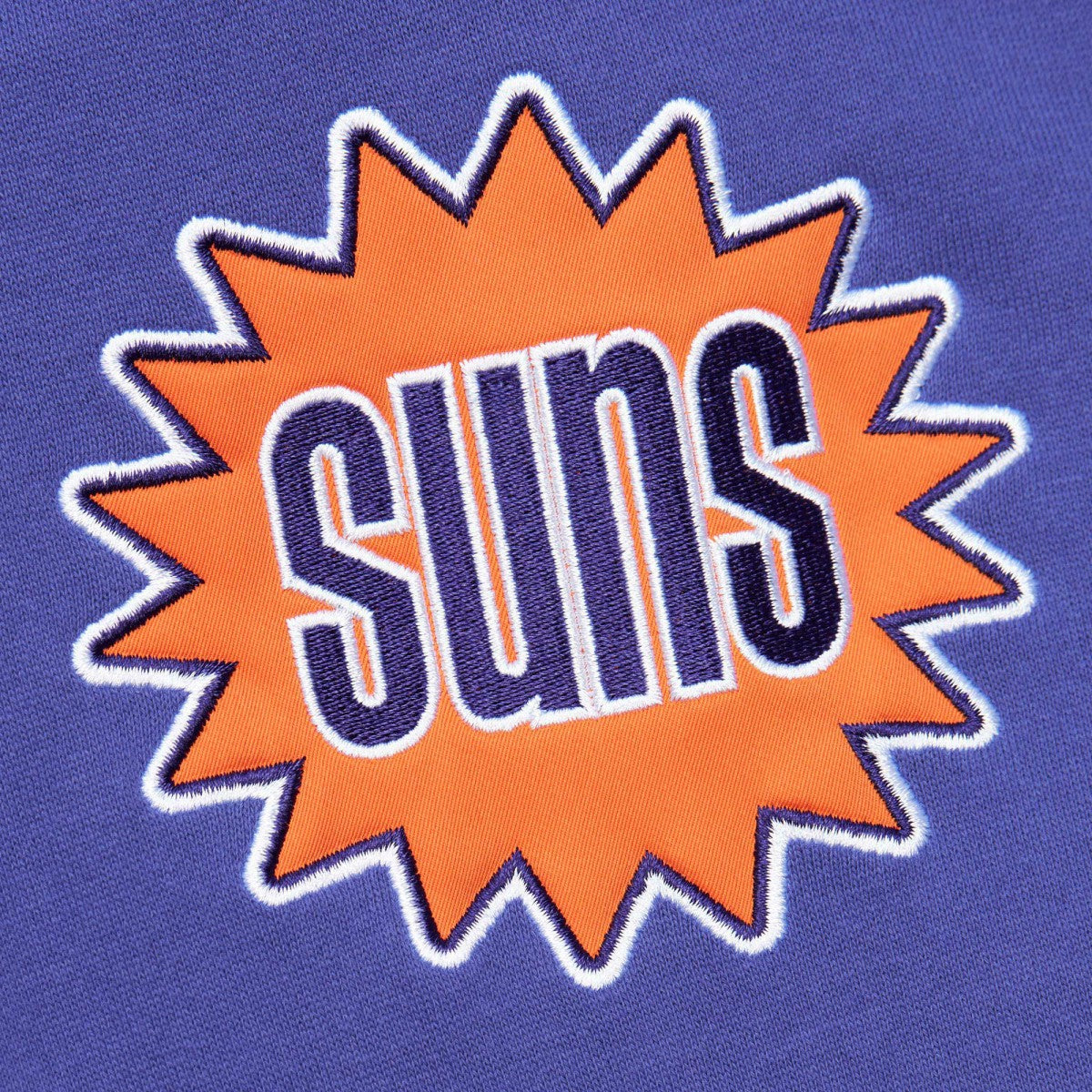 Phoenix Suns Team OG 2.0 Vintage Logo Fleece Pullover Hoodie Purple - Mitchell & Ness