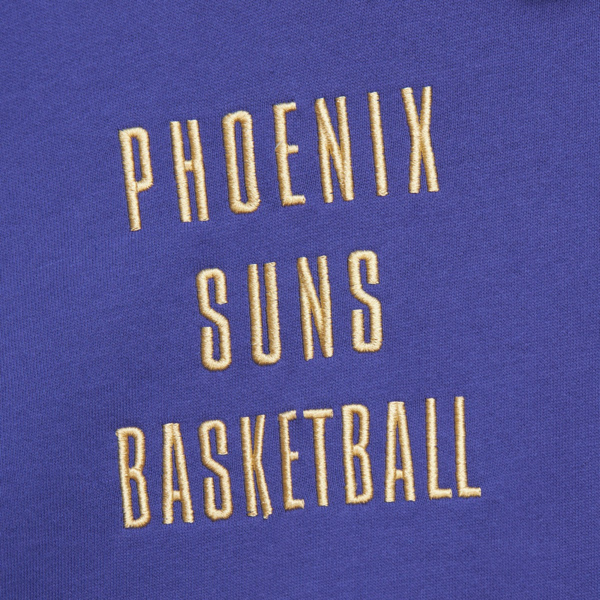 Phoenix Suns Team OG 2.0 Vintage Logo Fleece Pullover Hoodie Purple - Mitchell & Ness