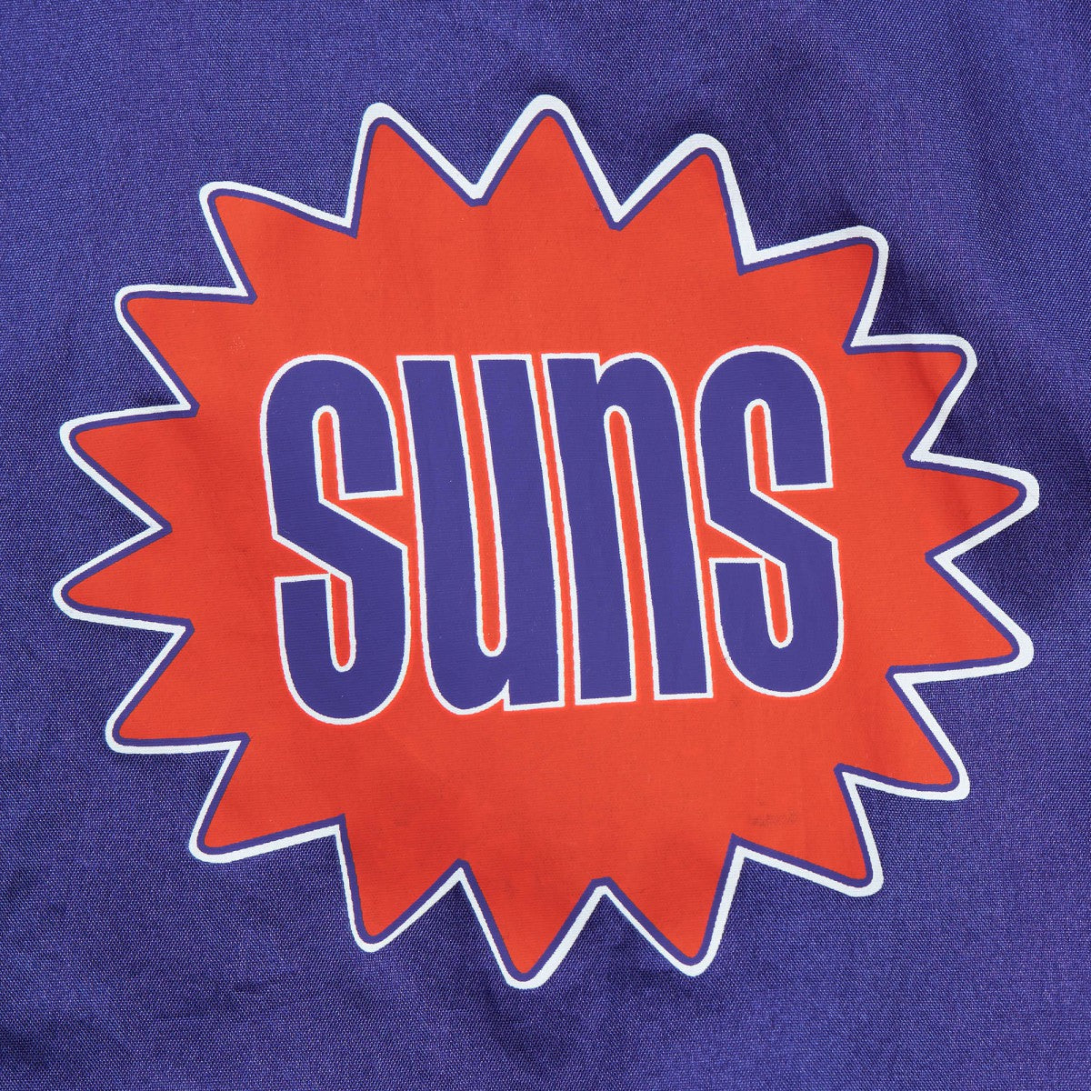 Phoenix Suns Team OG 2.0 Vintage Logo Anorak Windbreaker Quarter-Zip Jacket Purple - Mitchell & Ness