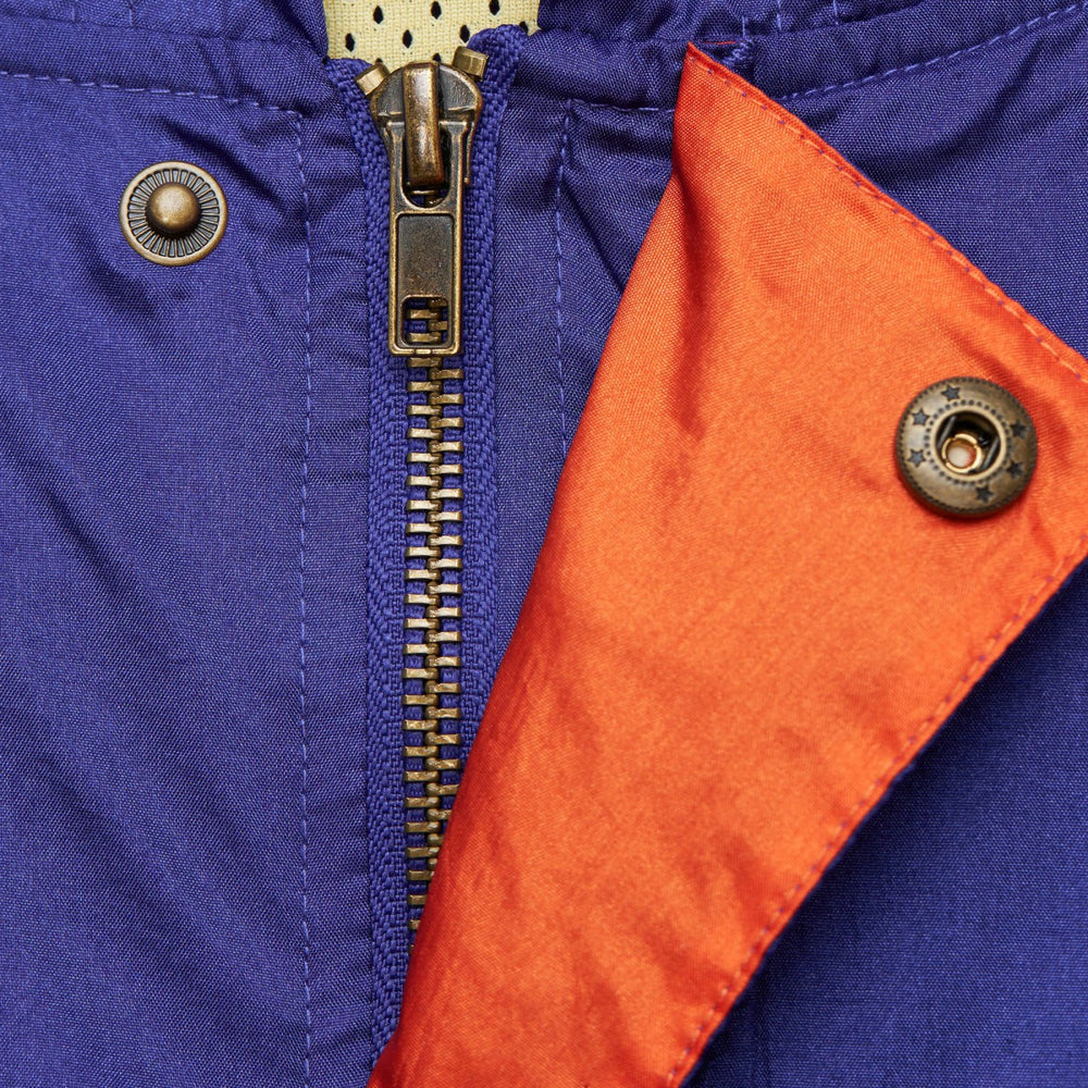 Phoenix Suns Team OG 2.0 Vintage Logo Anorak Windbreaker Quarter-Zip Jacket Purple - Mitchell & Ness