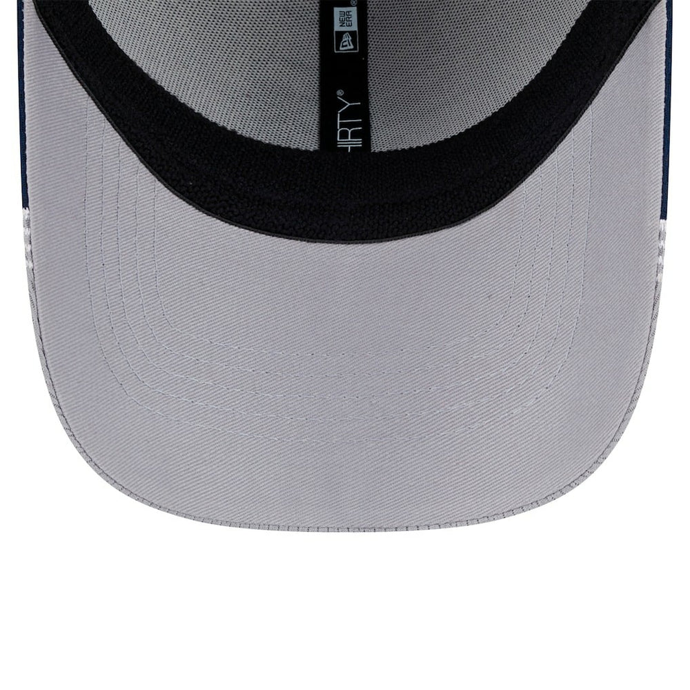 New Era Dallas Cowboys Gray Retro Joe Active Visor Trim 39THIRTY Flex Hat