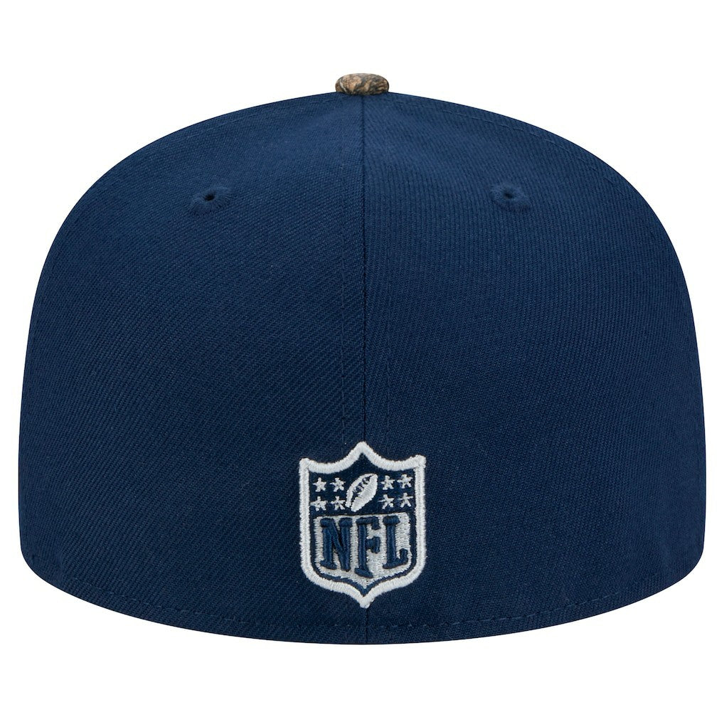 Dallas Cowboys New Era Active 59FIFTY Fitted Hat - Navy/Realtree Camo Hats