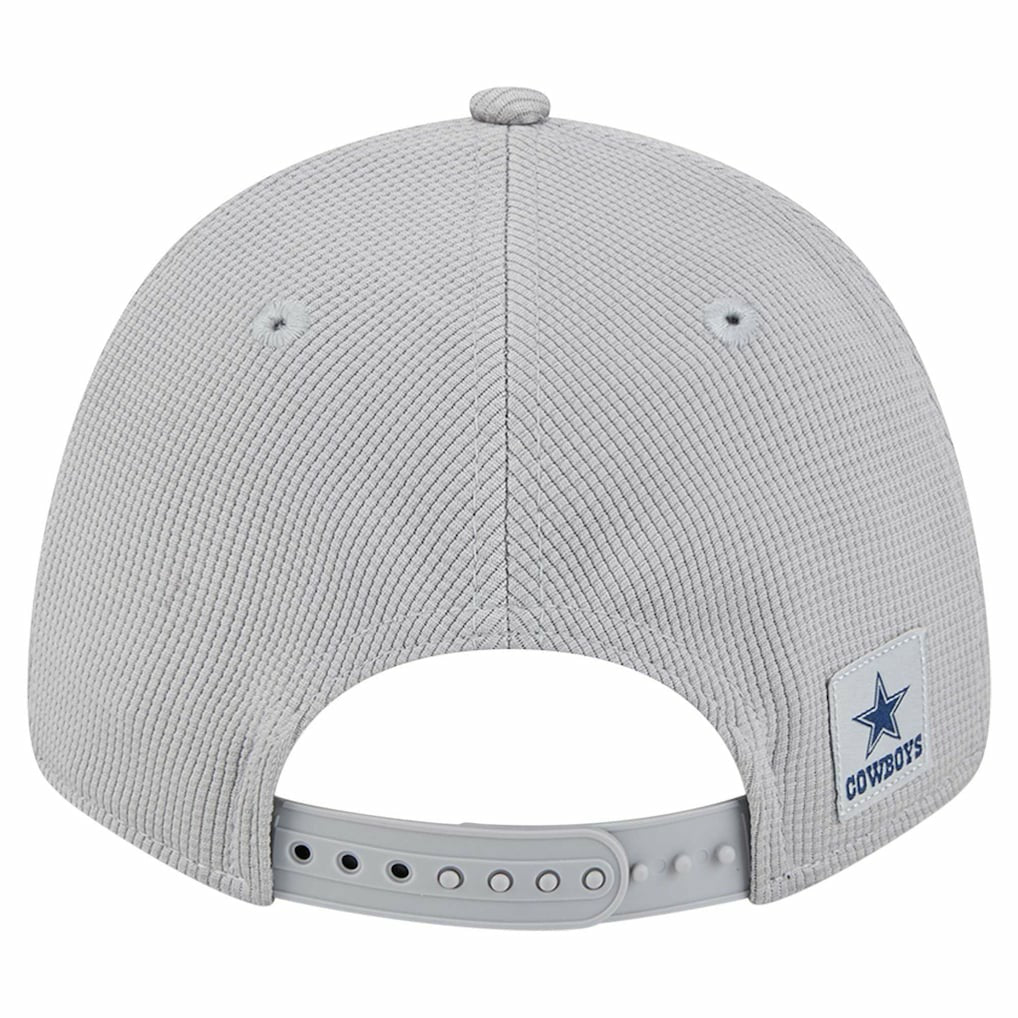 Dallas Cowboys New Era Male Adult Pivot 9FORTY Adjustable Hat - Gray Hats