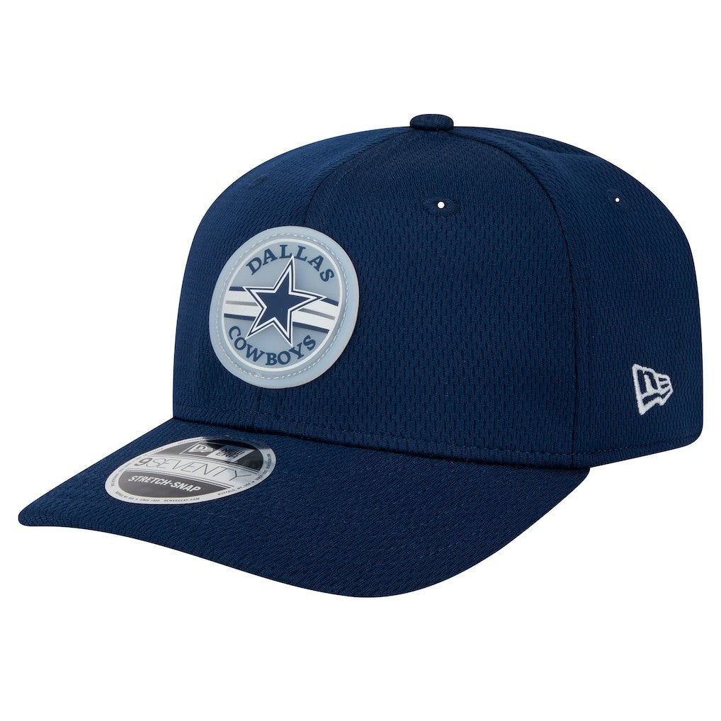 Dallas Cowboys New Era Adventure Patched 9SEVENTY Stretch-Snap Adjustable Hat - Navy Hats