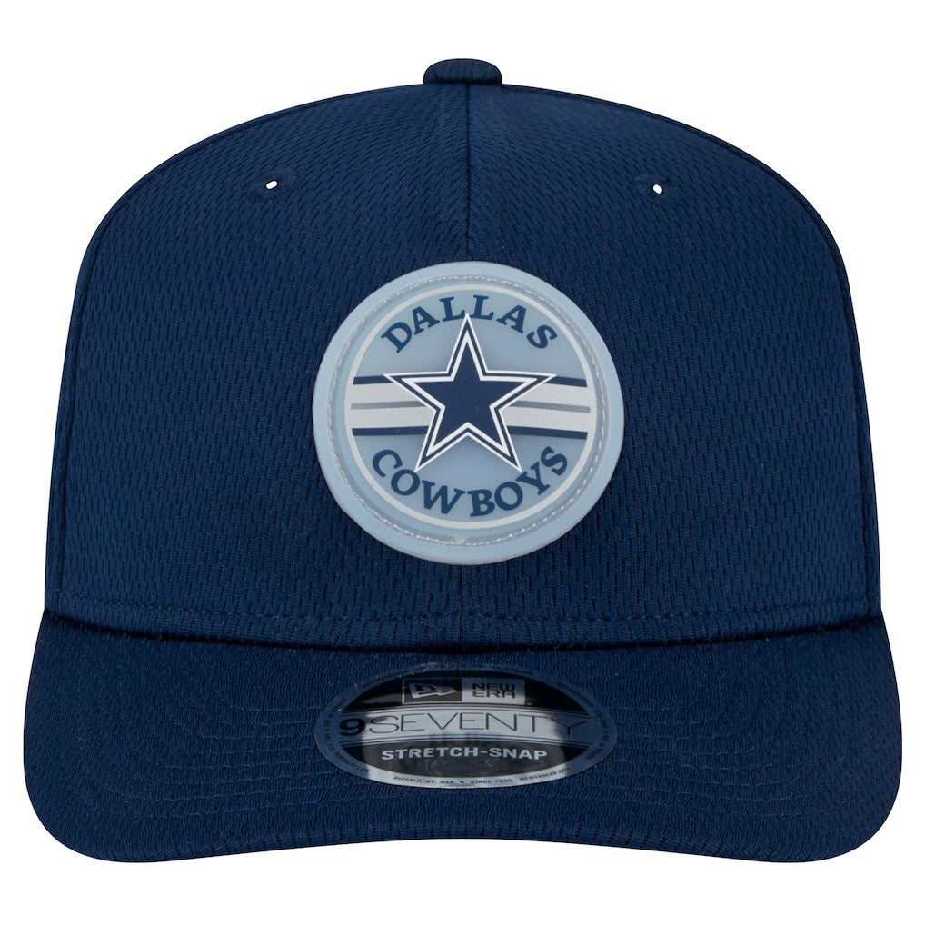 Dallas Cowboys New Era Adventure Patched 9SEVENTY Stretch-Snap Adjustable Hat - Navy Hats