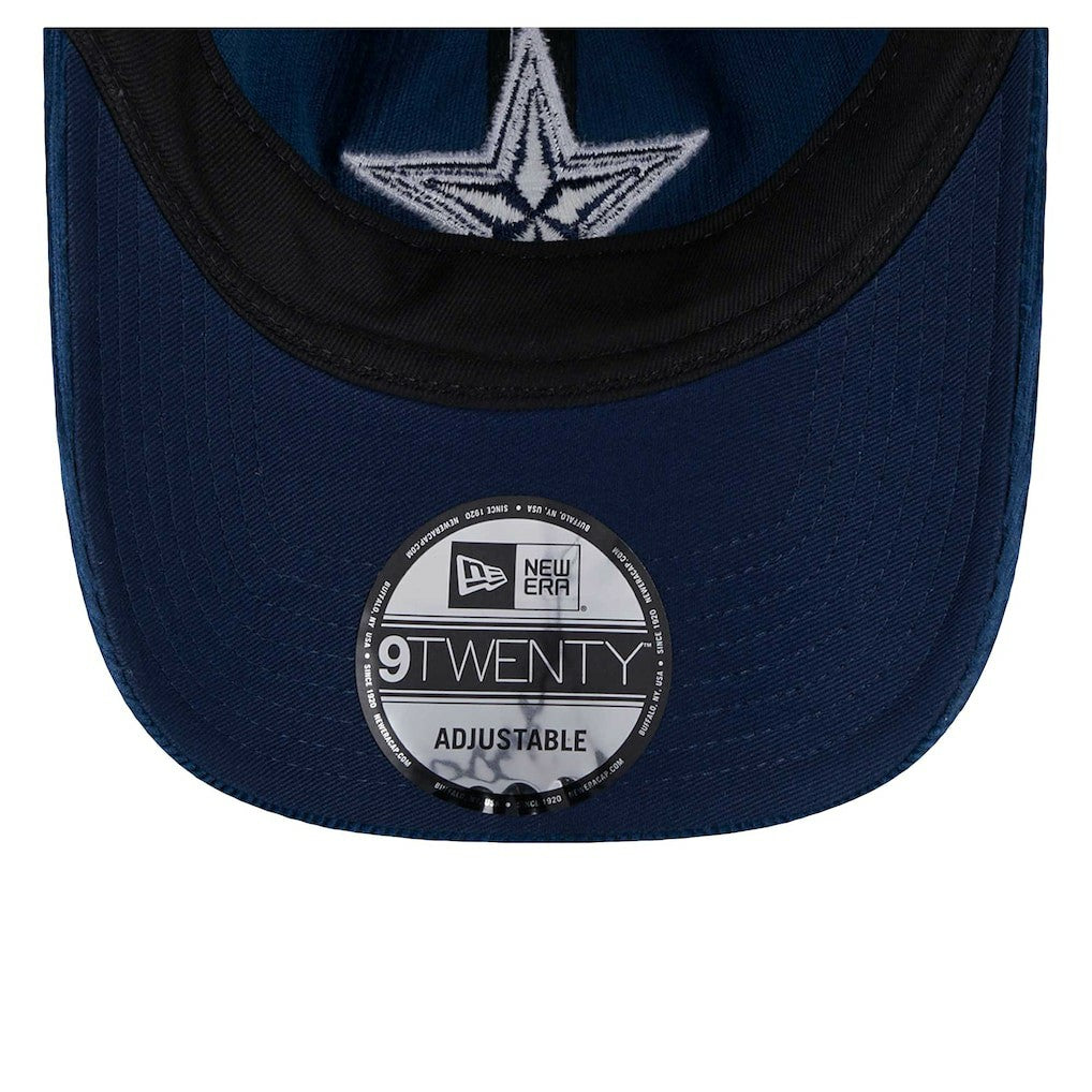 Dallas Cowboys New Era Corded 9TWENTY Adjustable Hat - Navy Hats