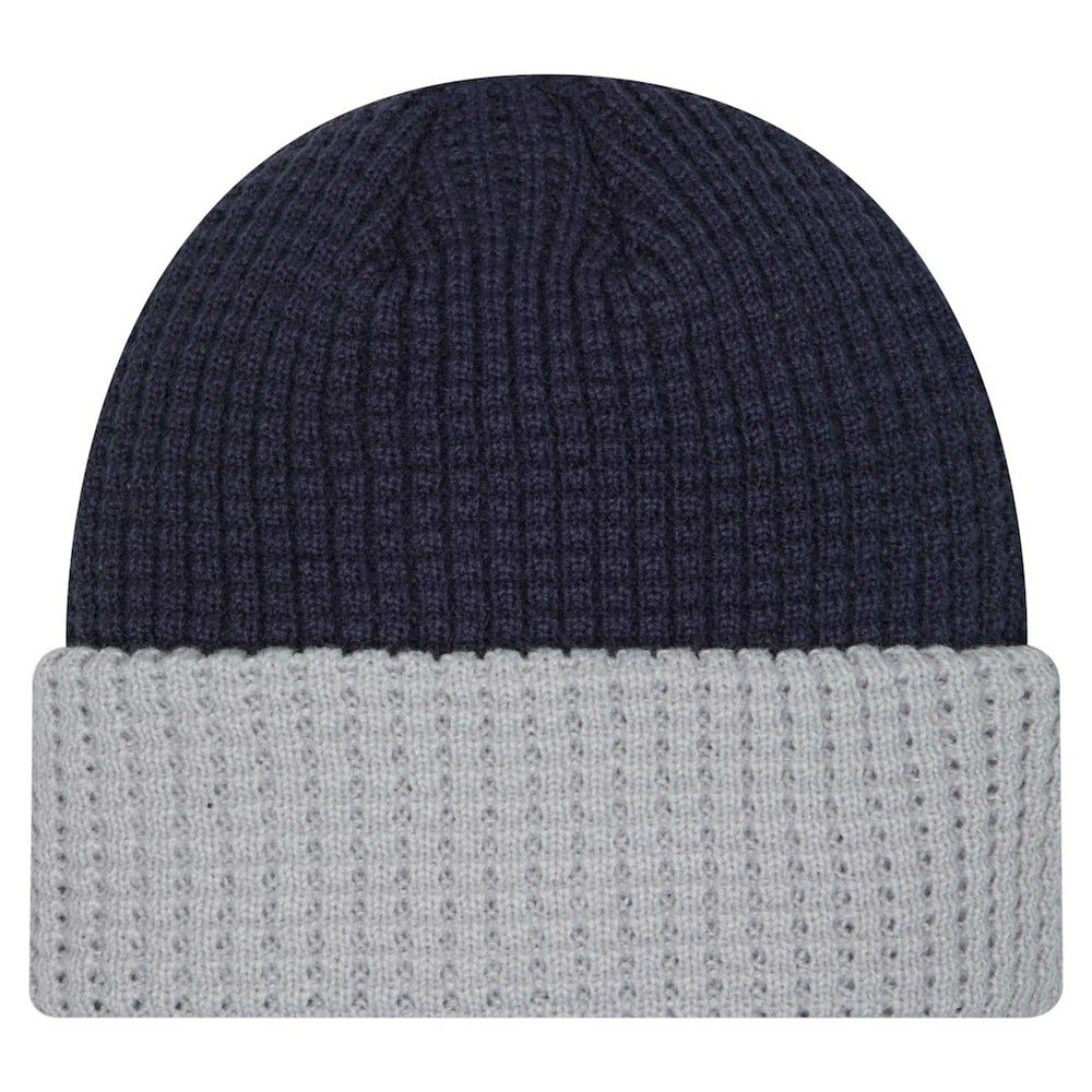 Dallas Cowboys New Era Waffled Cuffed Knit Hat - Navy Hats